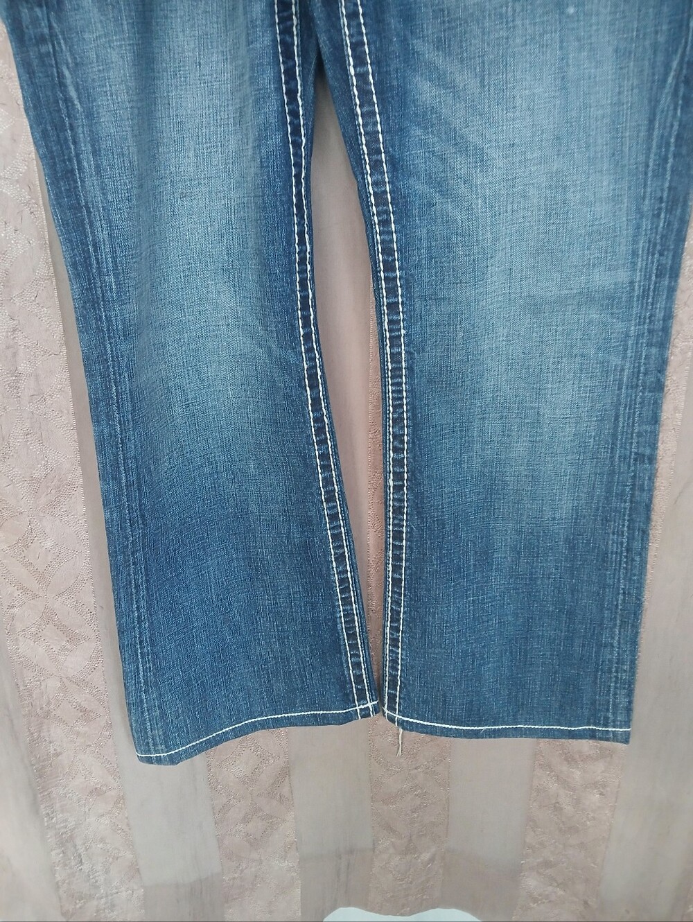 💎 Rock Revival Men's Lionel Blue Jeans Boot Cut Jeans - Picture 10 of 11